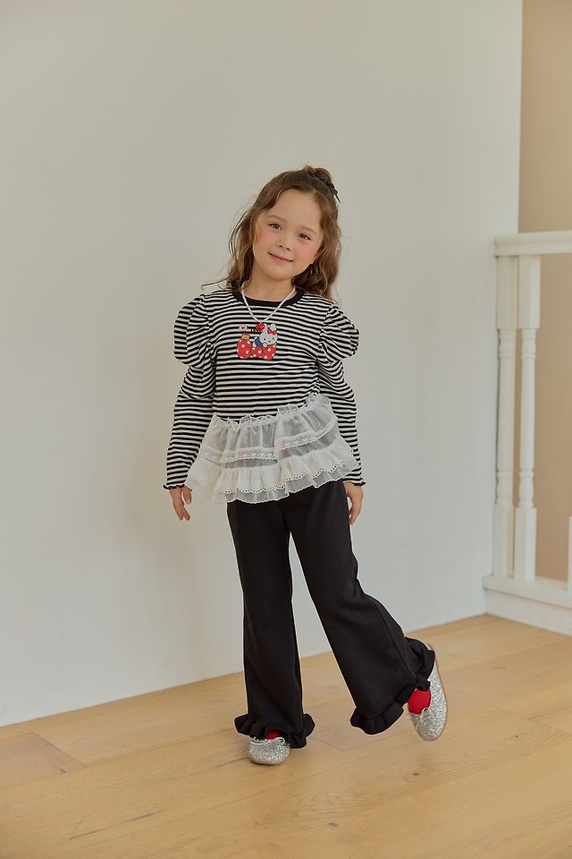 Sera - Korean Children Fashion - #magicofchildhood - Chloe Frill Pants - 12