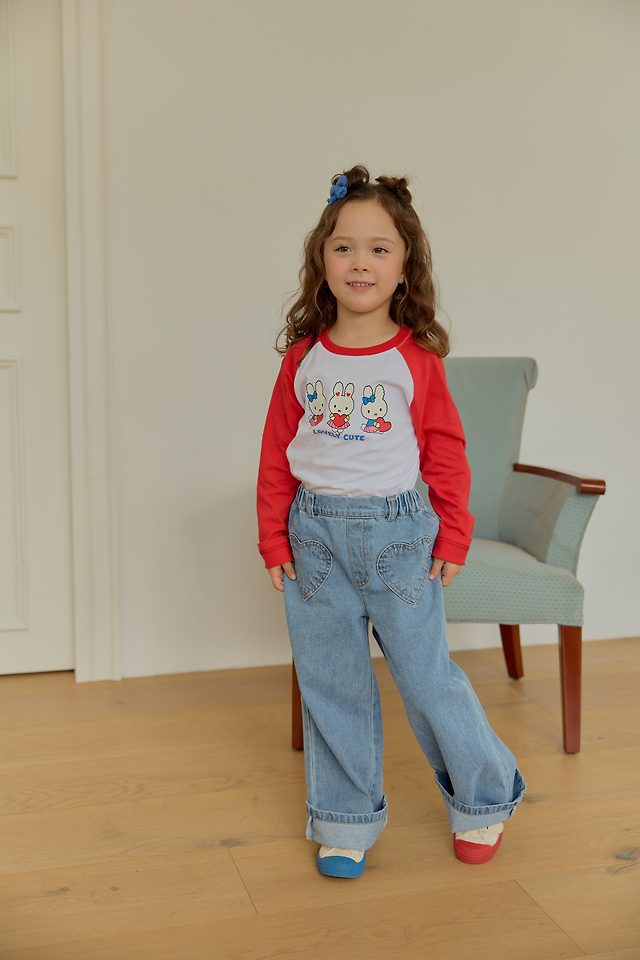 Sera - Korean Children Fashion - #magicofchildhood - Petite Raglan Tee - 11