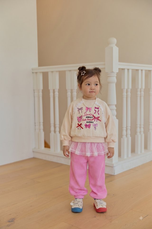 Sera - Korean Children Fashion - #magicofchildhood - Charlotte Jacquard Pants - 4