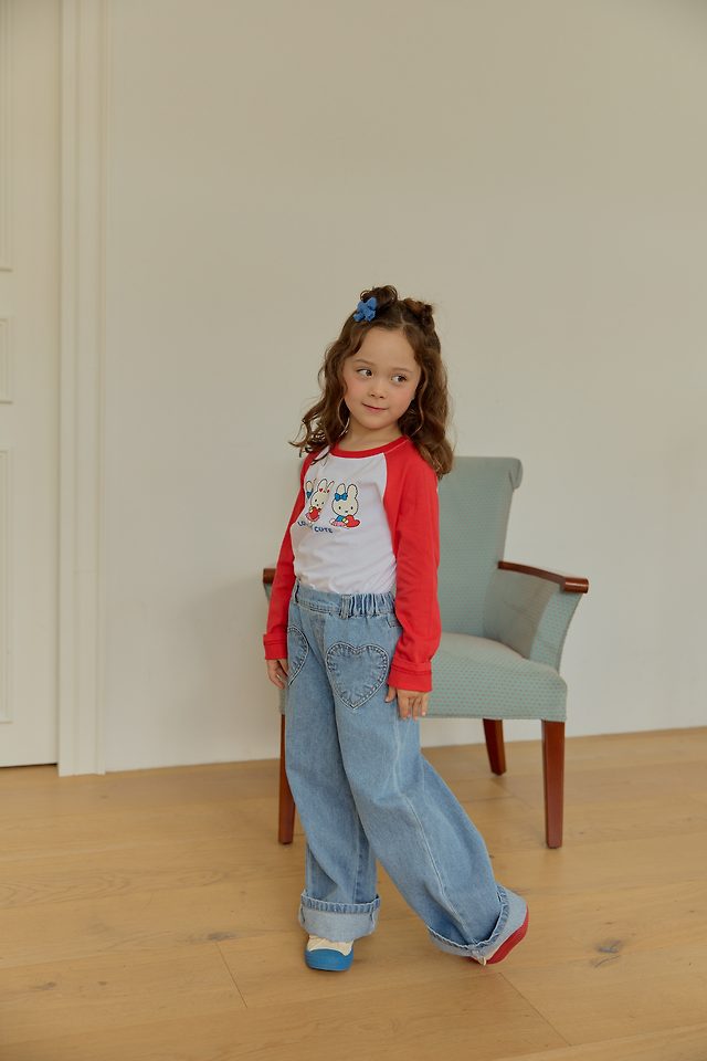 Sera - Korean Children Fashion - #minifashionista - Petite Raglan Tee - 12