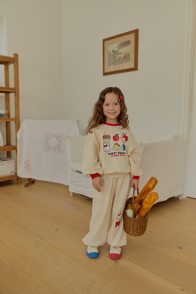 Sera - Korean Children Fashion - #minifashionista - Pudding Warm-Up Set - 8