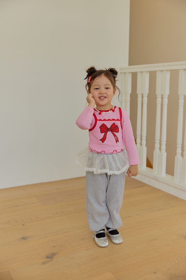 Sera - Korean Children Fashion - #minifashionista - Waffle Lace Frill Pants - 11