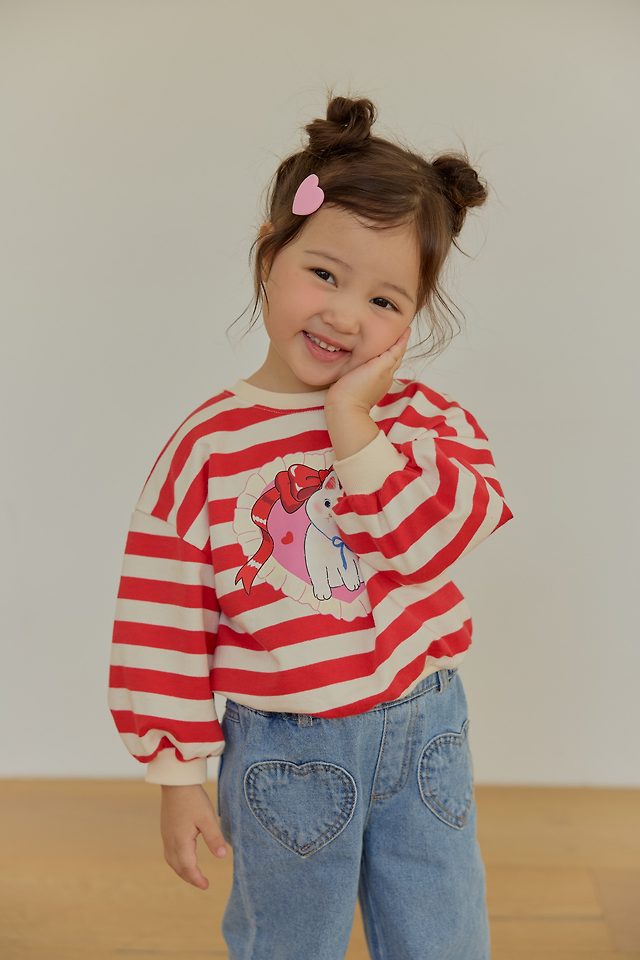 Sera - Korean Children Fashion - #minifashionista - Love Denim Pants - 10