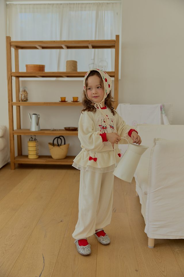 Sera - Korean Children Fashion - #prettylittlegirls - Terry Lace Set - 12