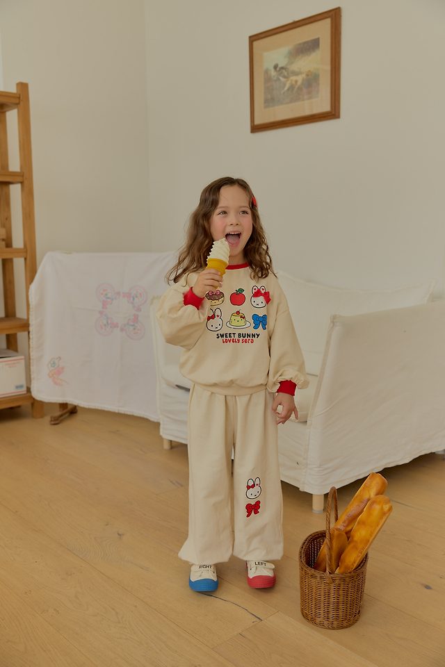 Sera - Korean Children Fashion - #prettylittlegirls - Pudding Warm-Up Set - 9