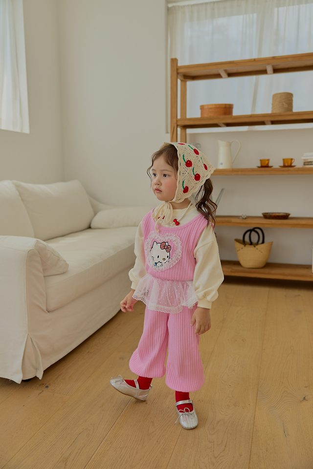 Sera - Korean Children Fashion - #stylishchildhood - Charlotte Jacquard Pants - 8
