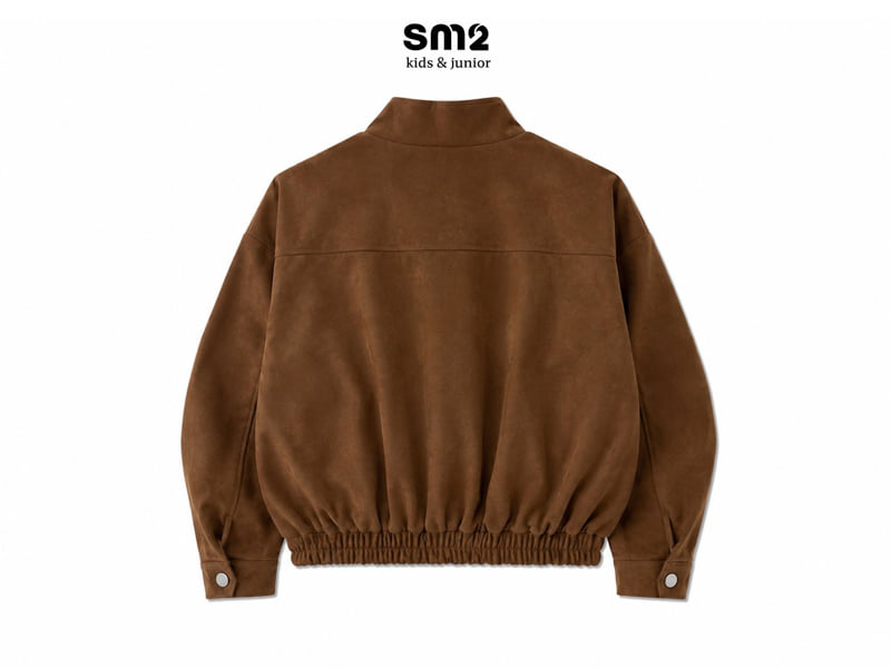 Sm2 - Korean Children Fashion - #childofig - Blouson Suede Jacket - 10