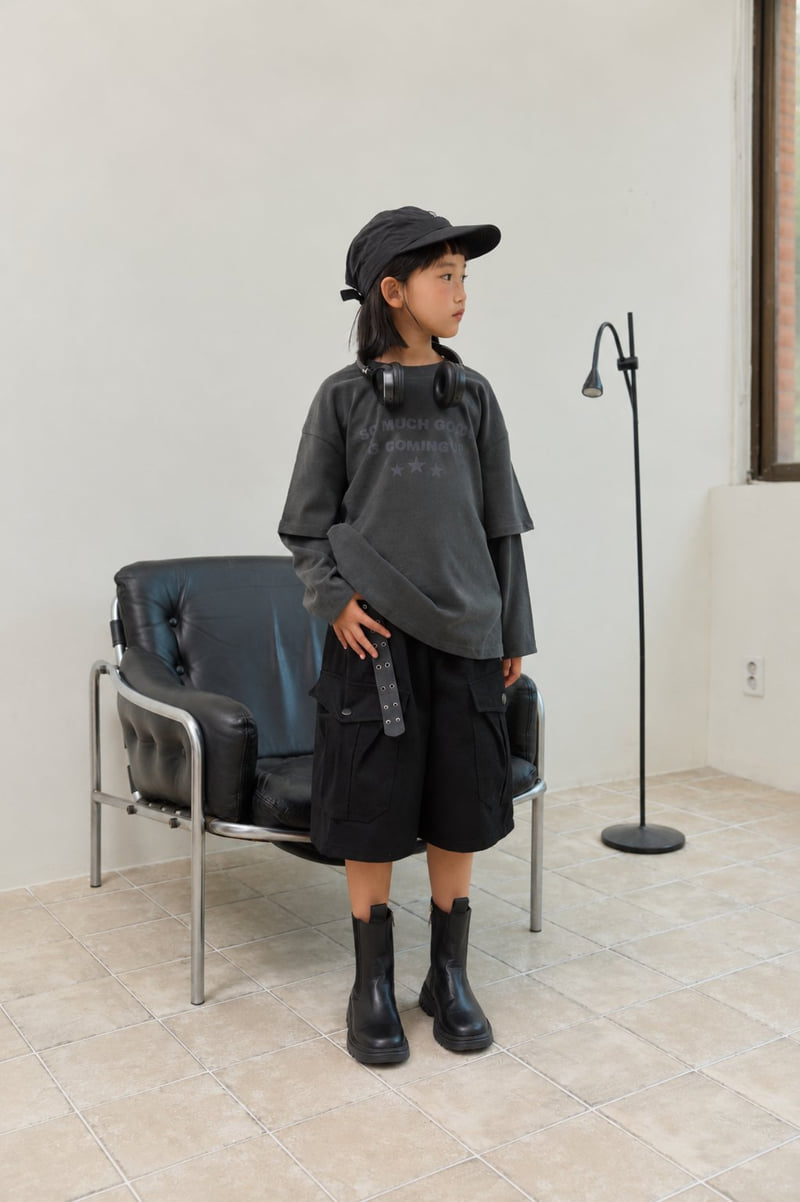 Sm2 - Korean Children Fashion - #childofig - Cargo Bermuda Pants - 5