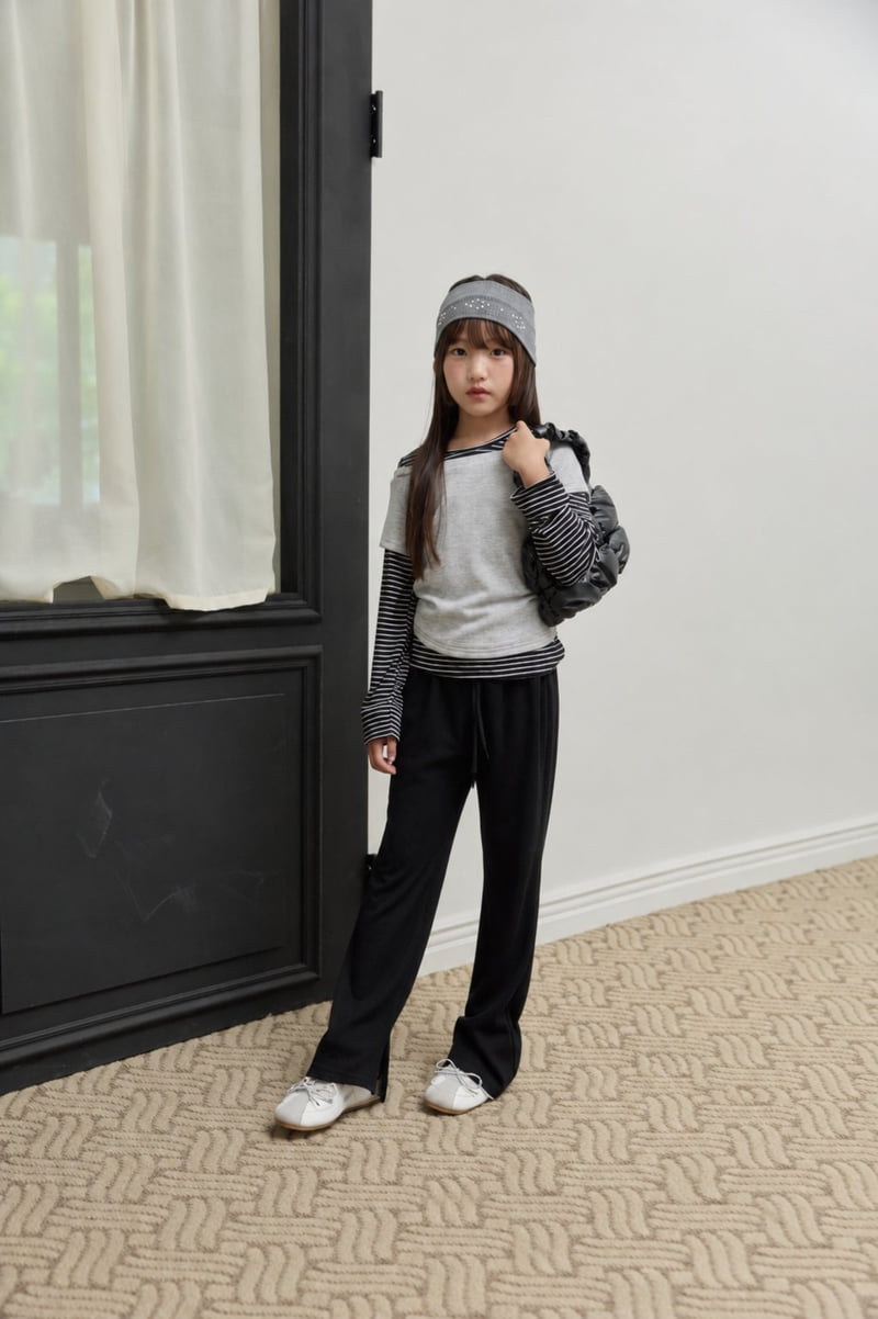 Sm2 - Korean Children Fashion - #childrensboutique - Knit Jeggings - 3