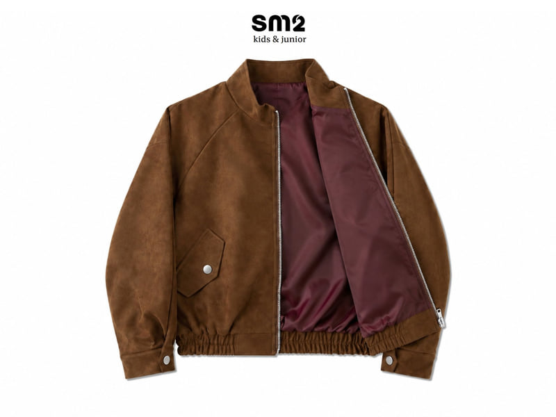 Sm2 - Korean Children Fashion - #childrensboutique - Blouson Suede Jacket - 11