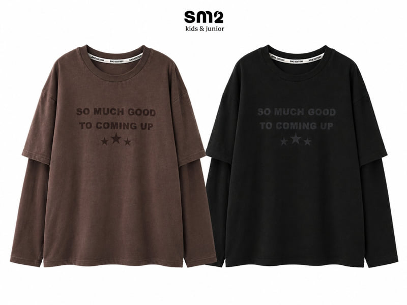Sm2 - Korean Children Fashion - #childrensboutique - Pigment Layered Tee - 10
