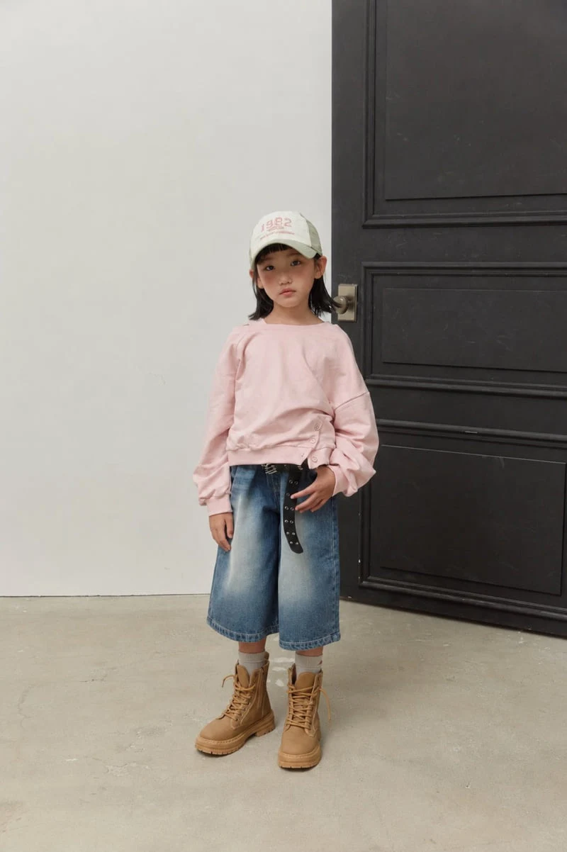 Sm2 - Korean Children Fashion - #designkidswear - Lovely Shoulder Sweatshirts - 9