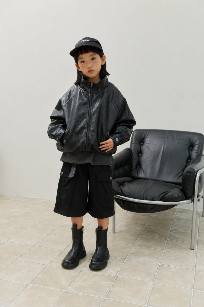Sm2 - Korean Children Fashion - #designkidswear - Blouson Leather Jacket - 5