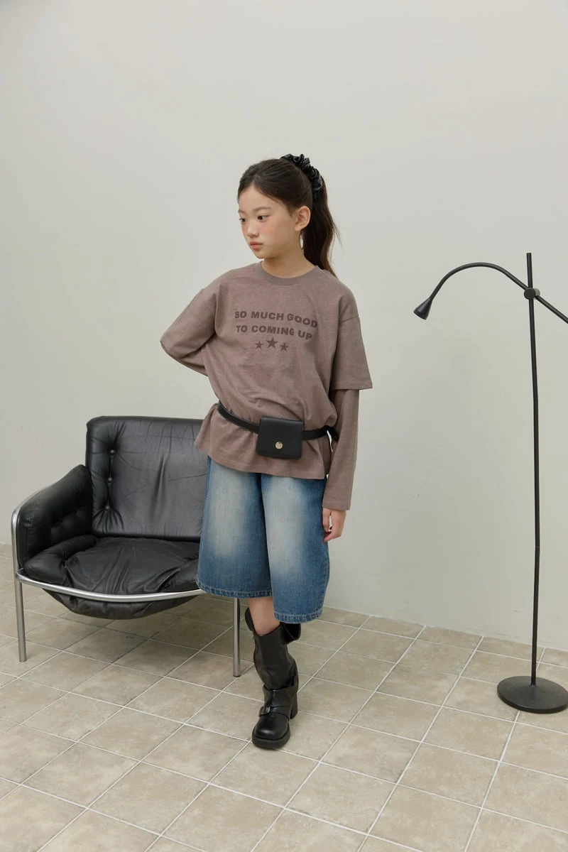 Sm2 - Korean Children Fashion - #designkidswear - Pigment Layered Tee - 11