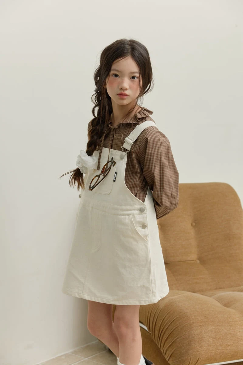 Sm2 - Korean Children Fashion - #fashionkids - Cotton Suspender One-piece - 12