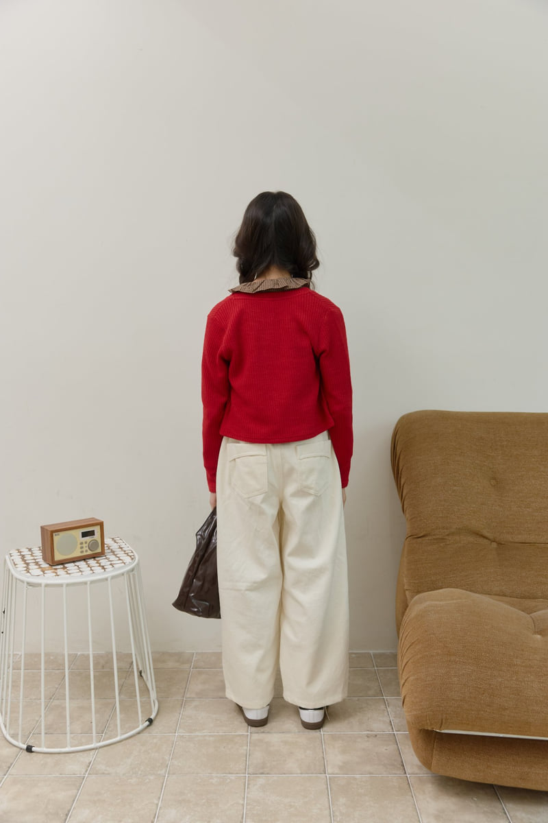 Sm2 - Korean Children Fashion - #discoveringself - Cotton Wide Pants - 4