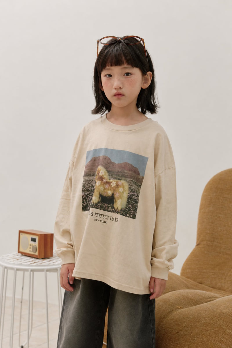 Sm2 - Korean Children Fashion - #kidsshorts - Pony Tee - 2