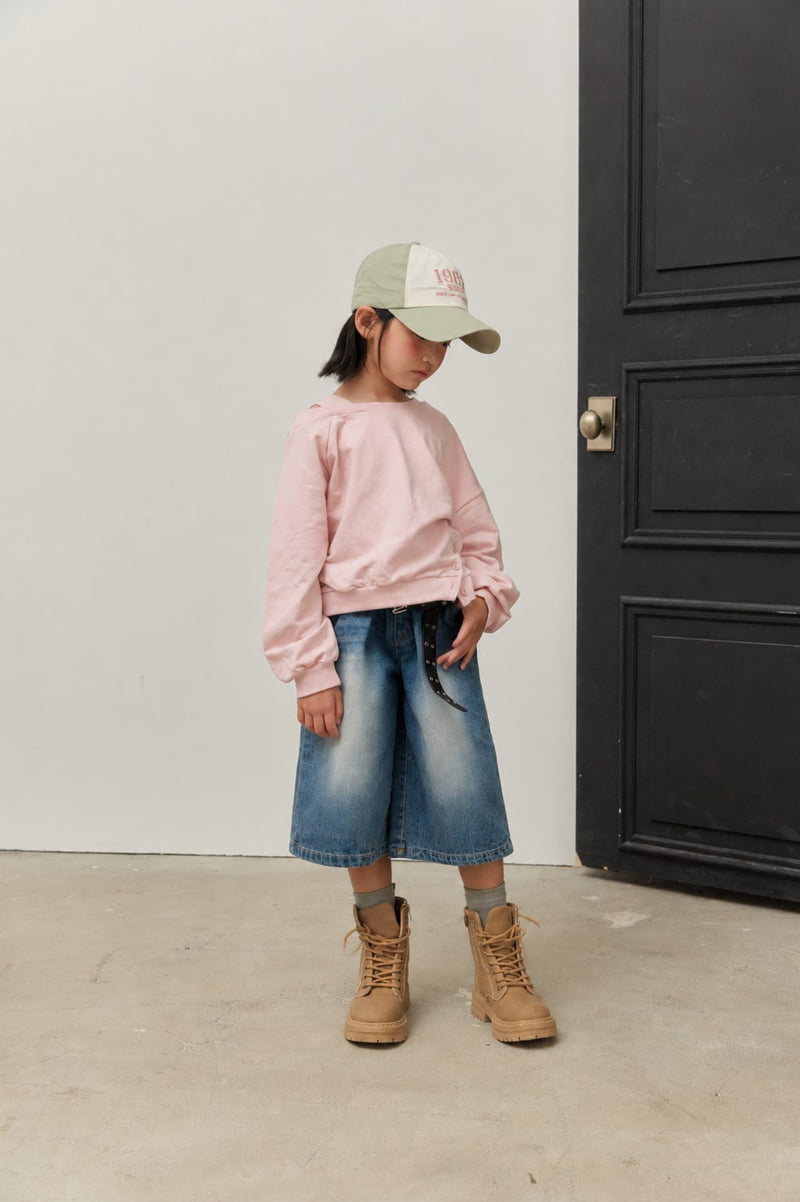 Sm2 - Korean Children Fashion - #kidsshorts - Lovely Shoulder Sweatshirts - 12