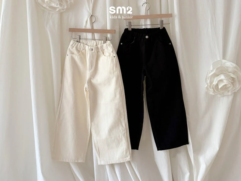 Sm2 - Korean Children Fashion - #kidsstore - Cotton Wide Pants - 6