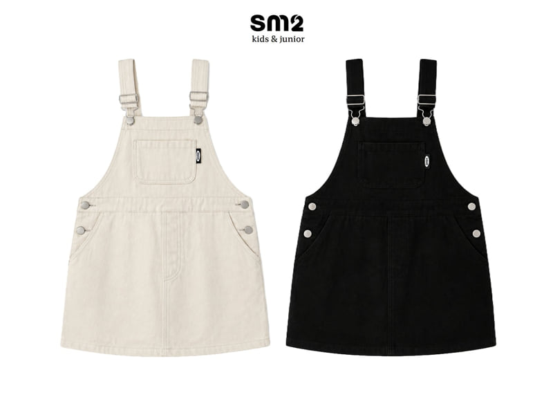 Sm2 - Korean Children Fashion - #kidzfashiontrend - Cotton Suspender One-piece