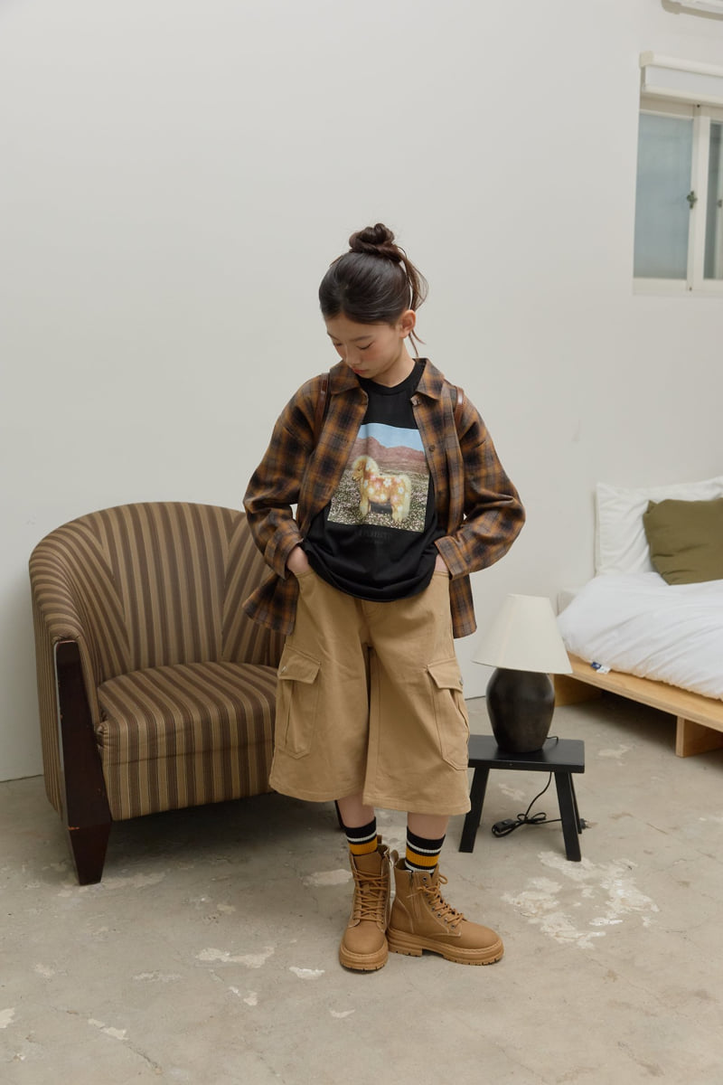 Sm2 - Korean Children Fashion - #kidzfashiontrend - Cargo Bermuda Pants - 12