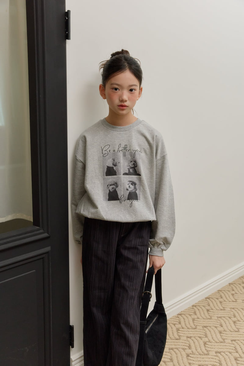 Sm2 - Korean Children Fashion - #kidzfashiontrend - Vintage Puppy Sweatshirts - 2