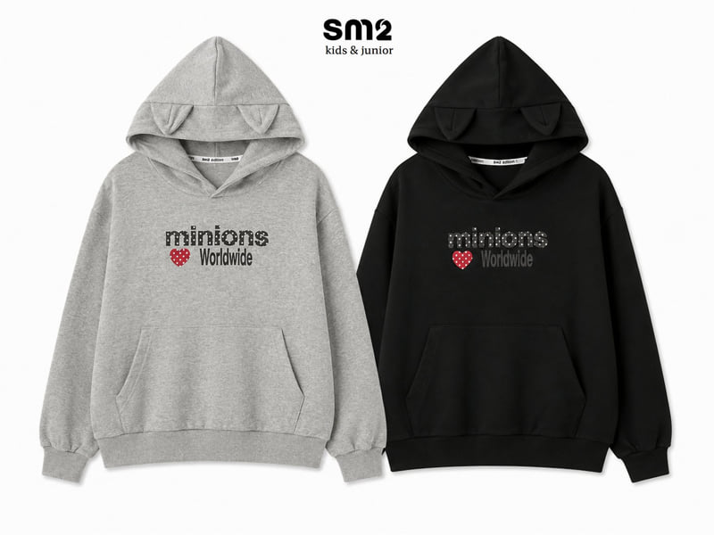 Sm2 - Korean Children Fashion - #magicofchildhood - Love Cat Hood - 10