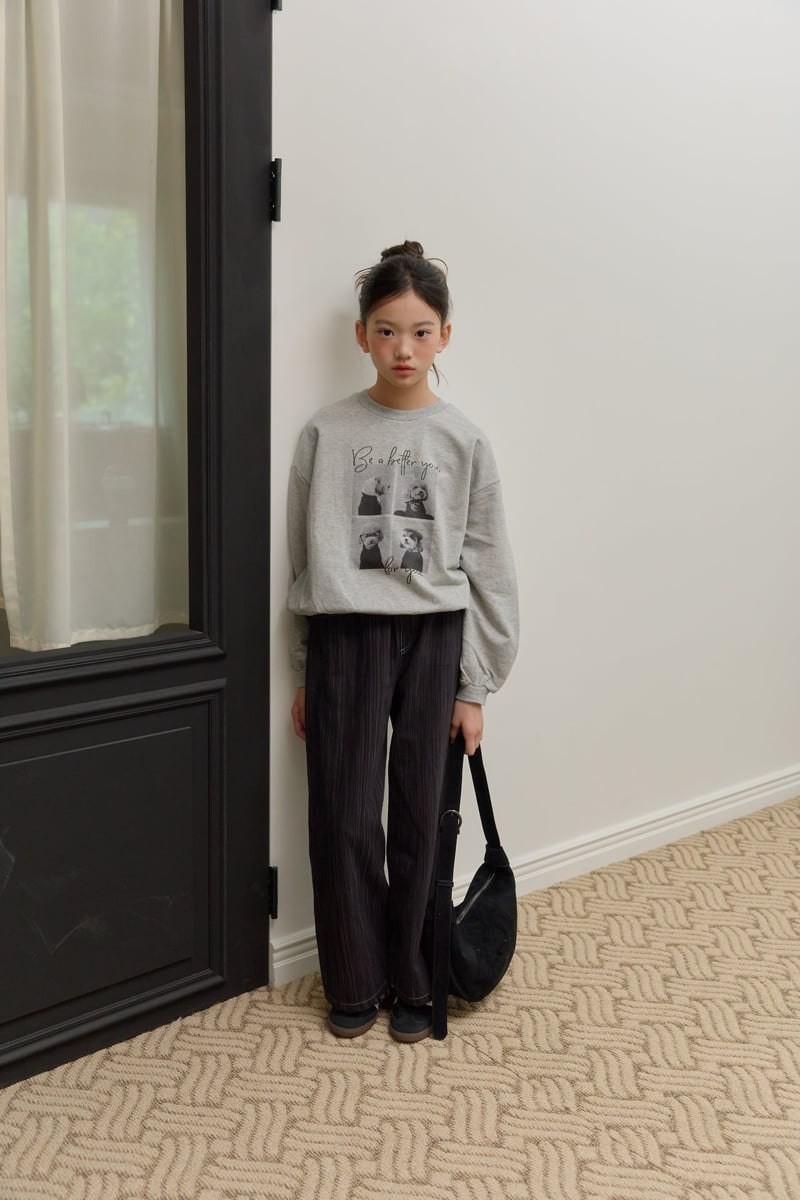 Sm2 - Korean Children Fashion - #magicofchildhood - Pin Stripe Life Denim Pants - 8