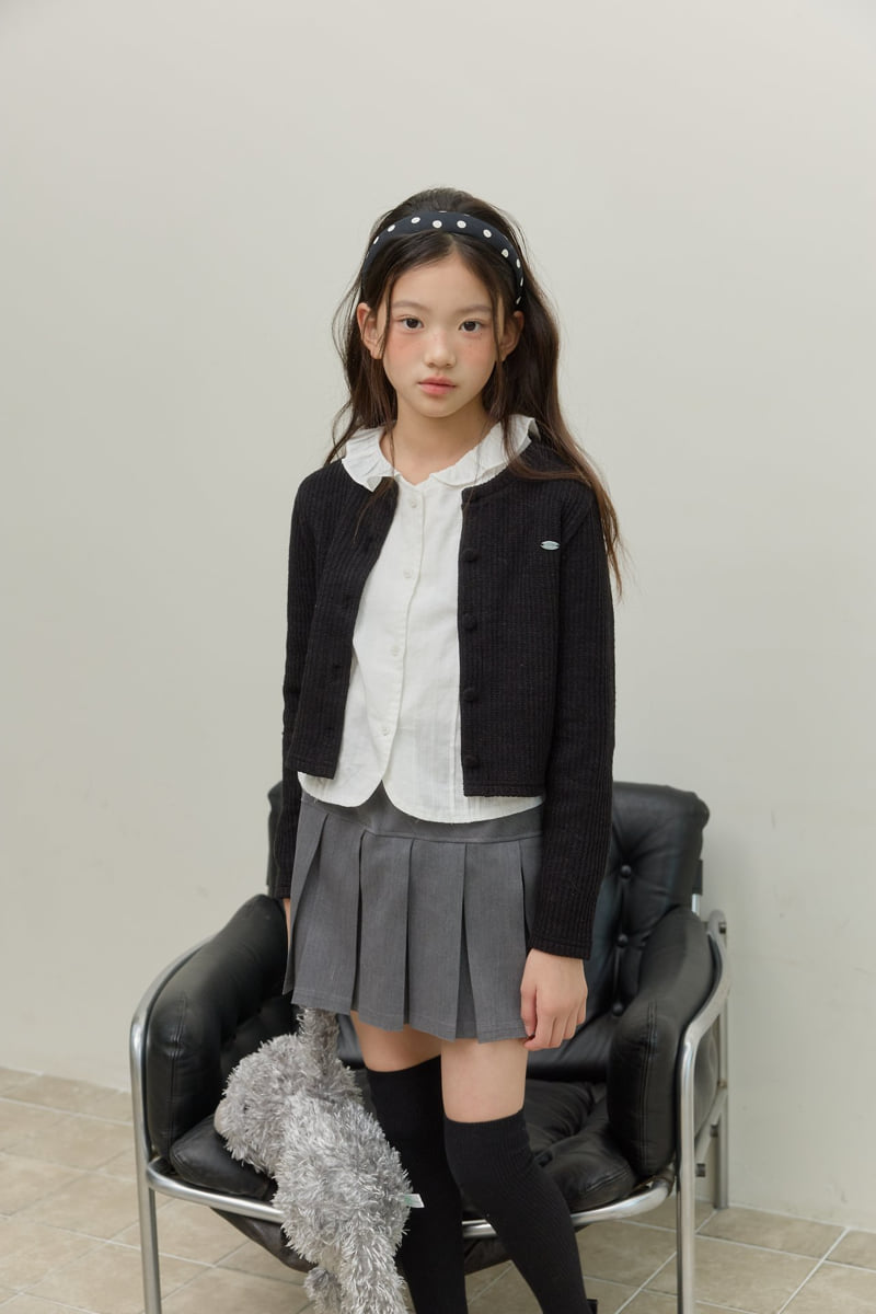 Sm2 - Korean Children Fashion - #littlefashionista - Warm Coat Rib Cardigan - 4