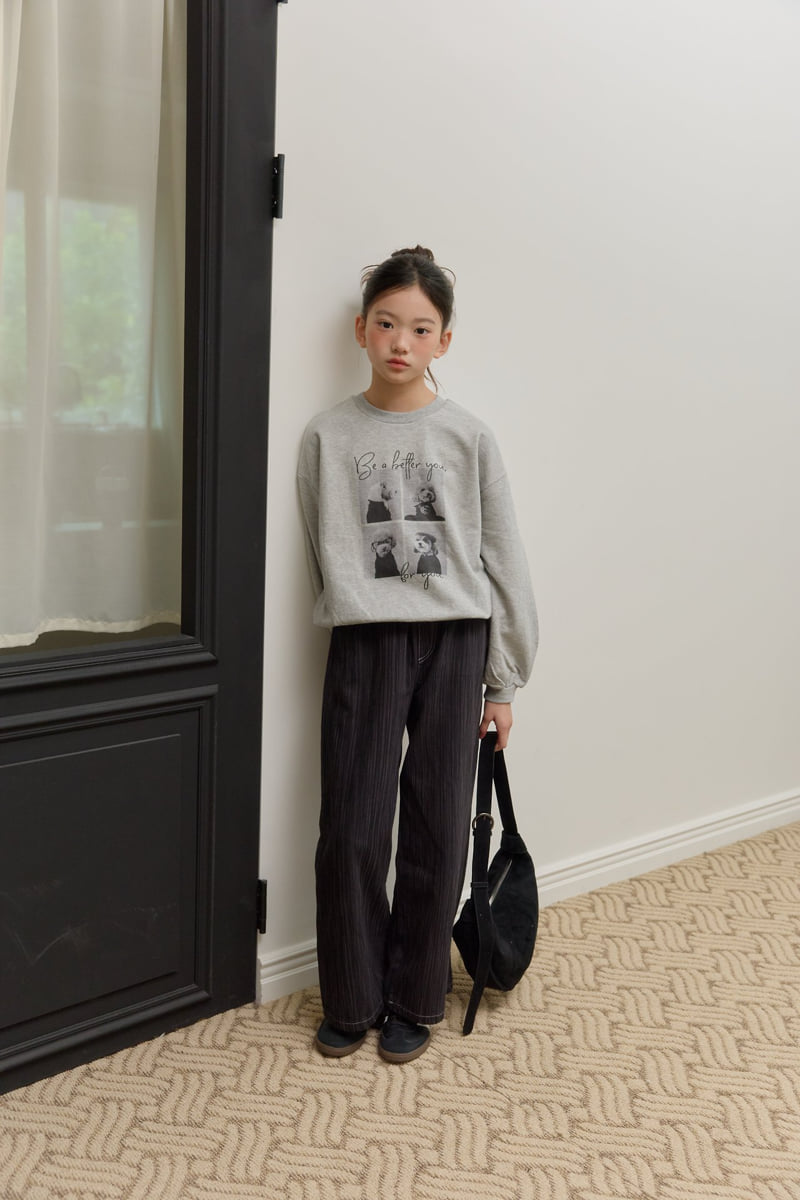 Sm2 - Korean Children Fashion - #minifashionista - Pin Stripe Life Denim Pants - 9