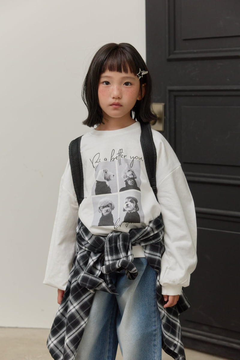 Sm2 - Korean Children Fashion - #minifashionista - Vintage Puppy Sweatshirts - 6