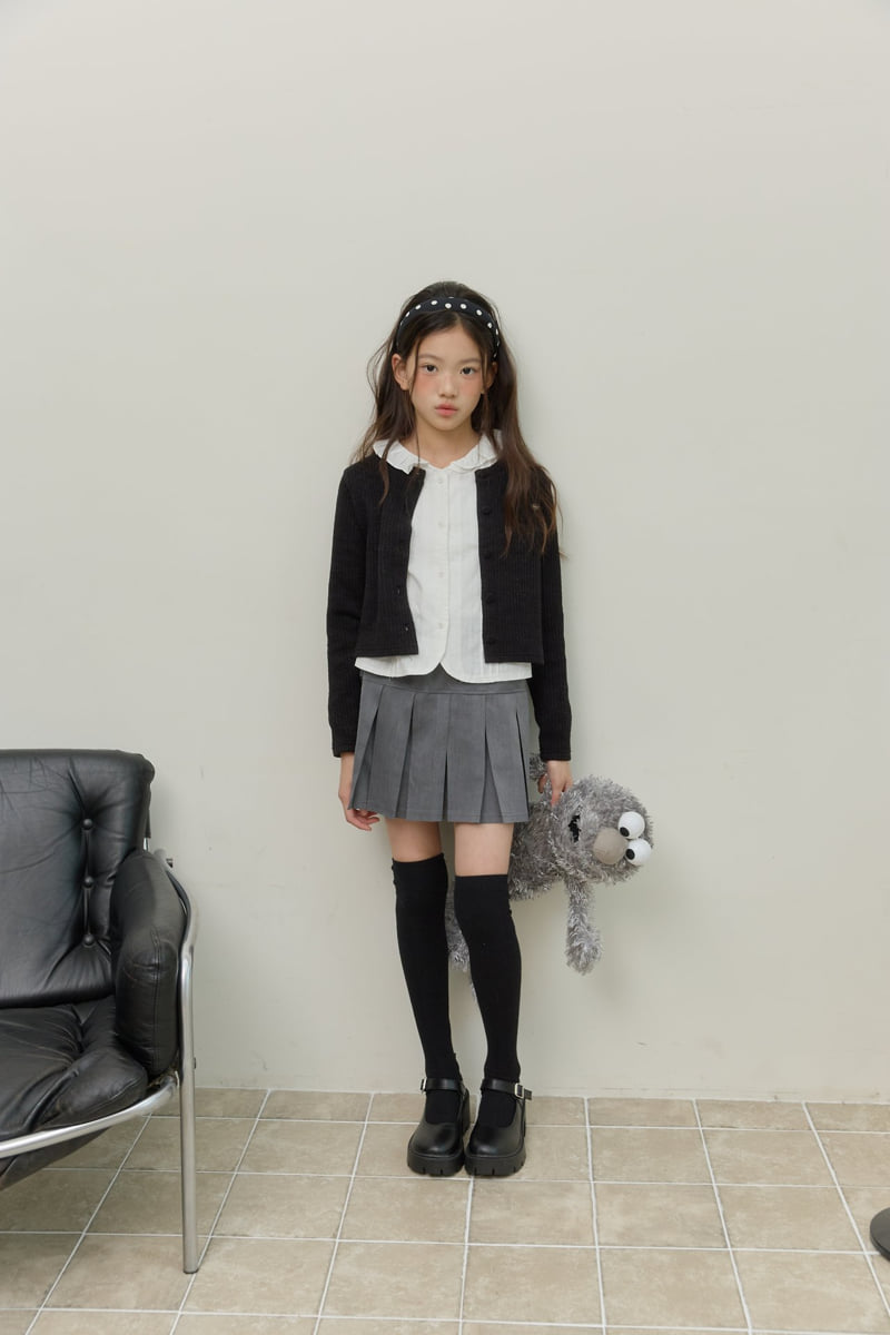 Sm2 - Korean Children Fashion - #minifashionista - Warm Coat Rib Cardigan - 5