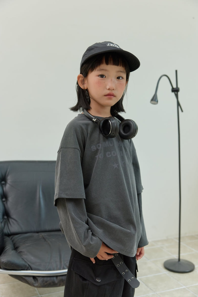 Sm2 - Korean Children Fashion - #stylishchildhood - Pigment Layered Tee - 8