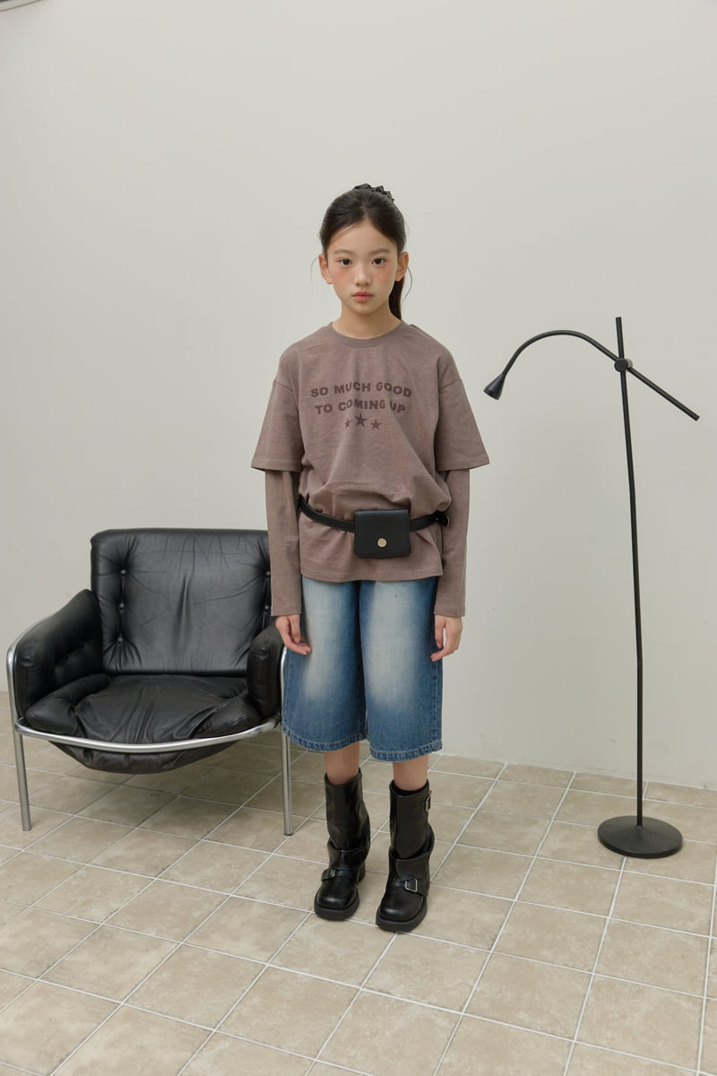 Sm2 - Korean Children Fashion - #todddlerfashion - Denim Bermuda Pants - 12
