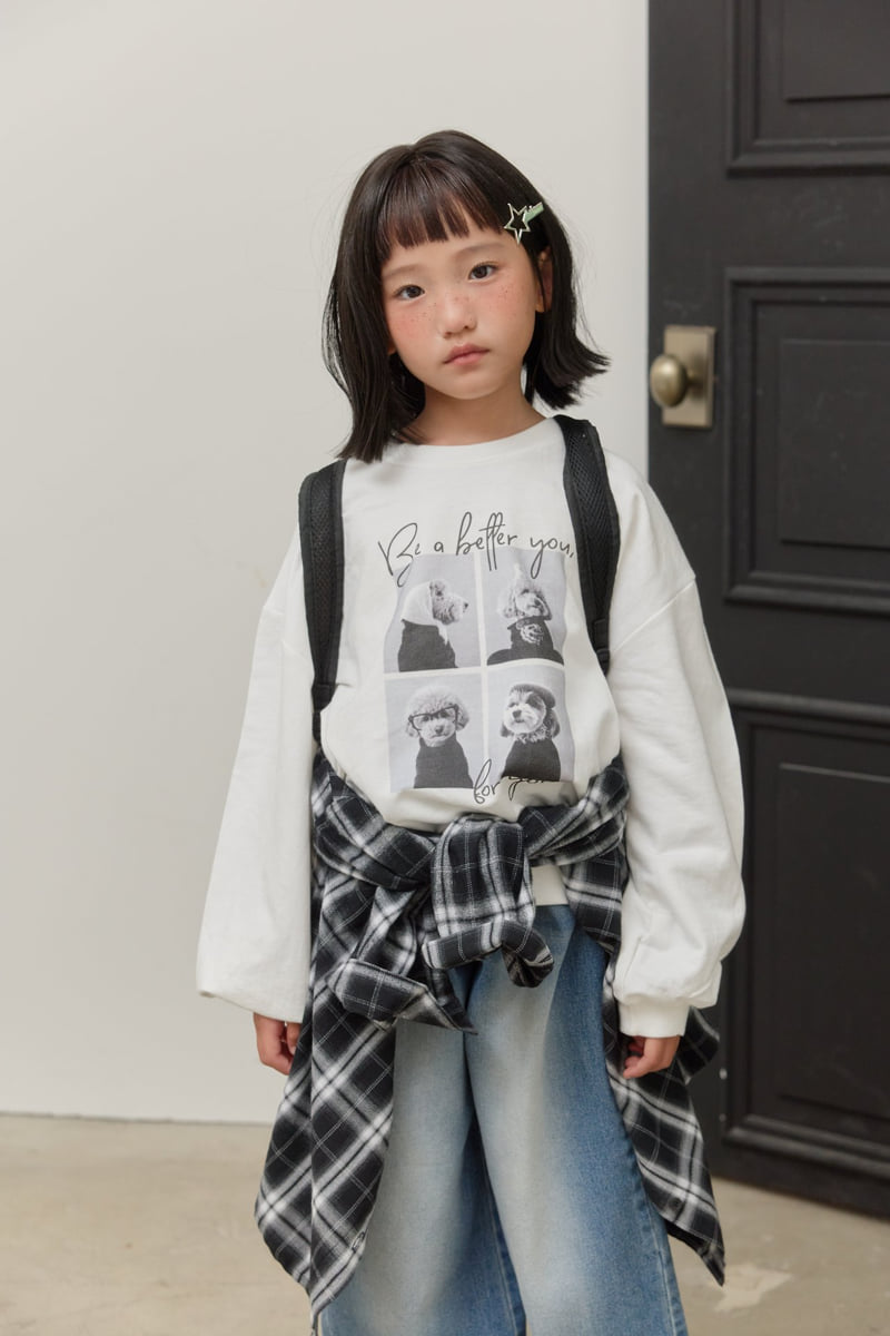 Sm2 - Korean Children Fashion - #todddlerfashion - Vintage Puppy Sweatshirts - 8