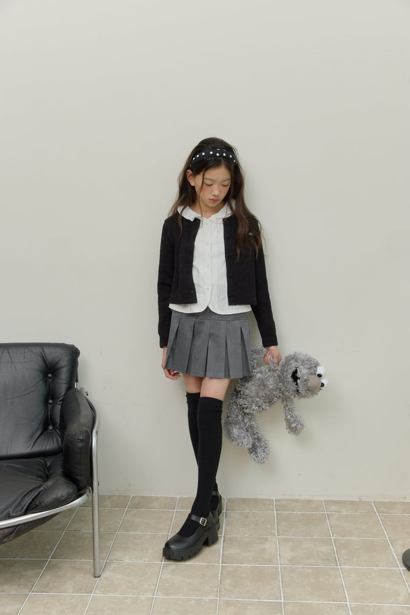 Sm2 - Korean Children Fashion - #todddlerfashion - Warm Coat Rib Cardigan - 7