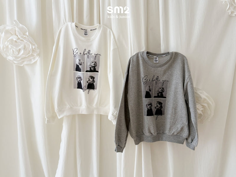 Sm2 - Korean Children Fashion - #toddlerclothing - Vintage Puppy Sweatshirts - 9