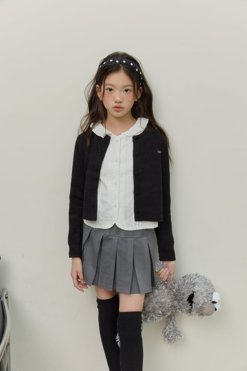 Sm2 - Korean Children Fashion - #toddlerclothing - Warm Coat Rib Cardigan - 8