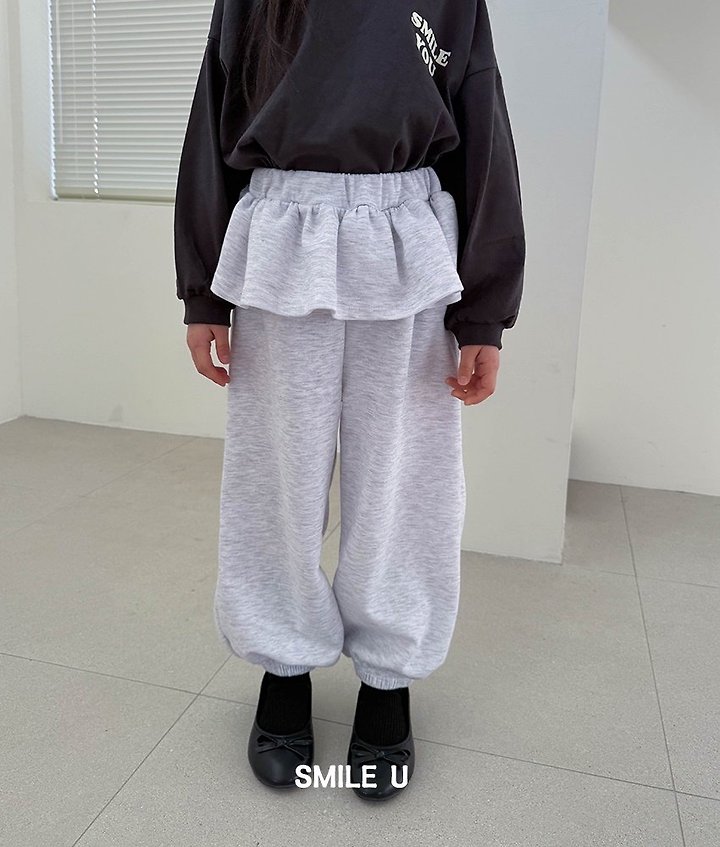 Smile U - Korean Children Fashion - #Kfashion4kids - Ruffle Pants - 6