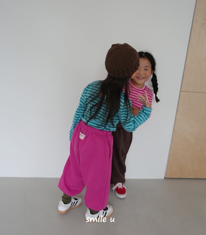 Smile U - Korean Children Fashion - #Kfashion4kids - Juri Jogger Pants - 5