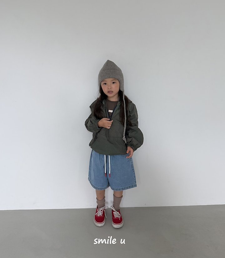 Smile U - Korean Children Fashion - #Kfashion4kids - Check Anorak - 11