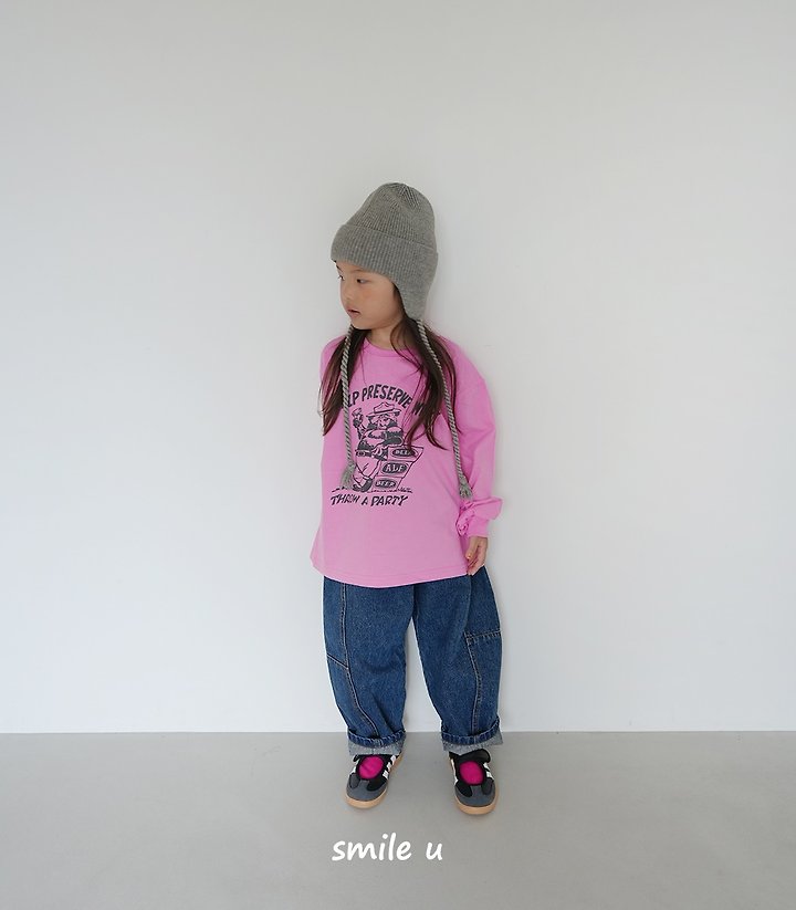 Smile U - Korean Children Fashion - #Kfashion4kids - Party Bear Tee - 7