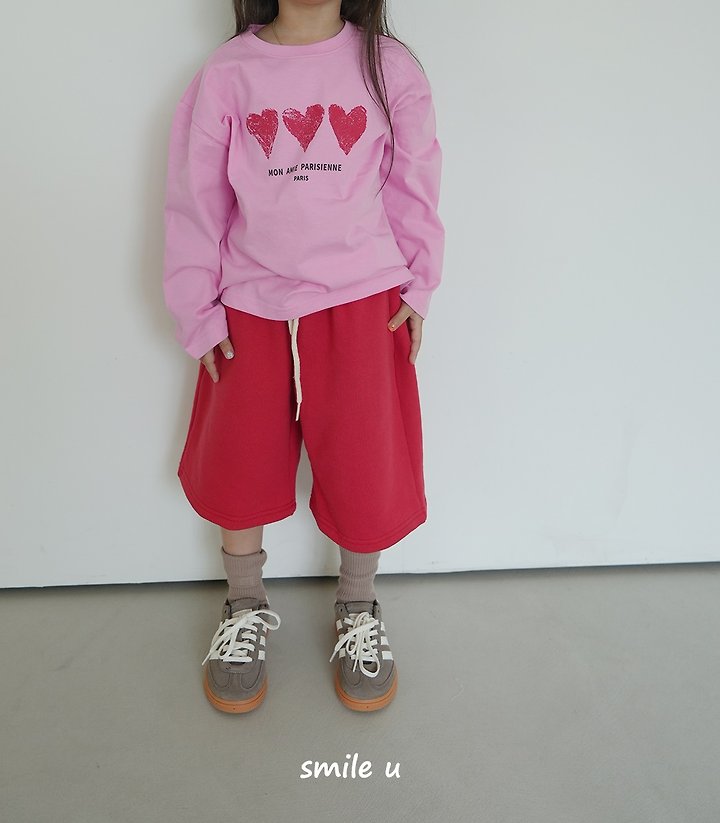 Smile U - Korean Children Fashion - #childofig - Heart Tee - 5