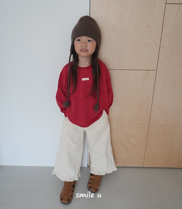 Smile U - Korean Children Fashion - #childofig - Point Tee - 9