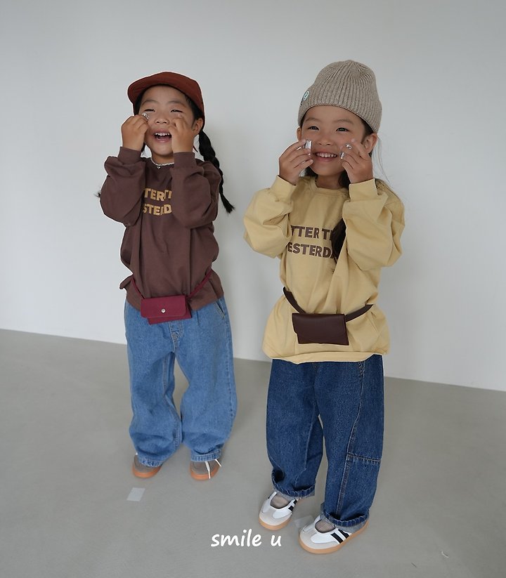 Smile U - Korean Children Fashion - #prettylittlegirls - Butter Tee - 4