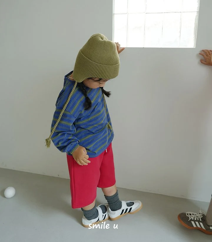 Smile U - Korean Children Fashion - #childrensboutique - Pigment Stripe Tee - 8