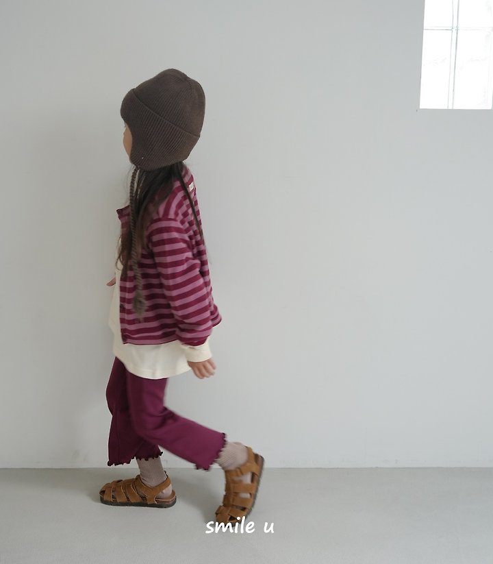 Smile U - Korean Children Fashion - #childrensboutique - Bootscut Pants - 8
