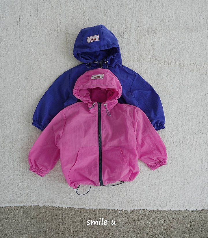Smile U - Korean Children Fashion - #childrensboutique - Love Rib Zip-up