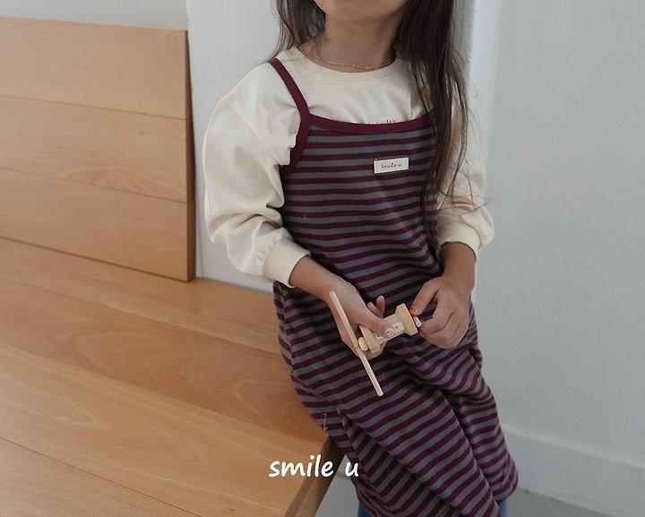 Smile U - Korean Children Fashion - #childrensboutique - Camel One-piece - 4