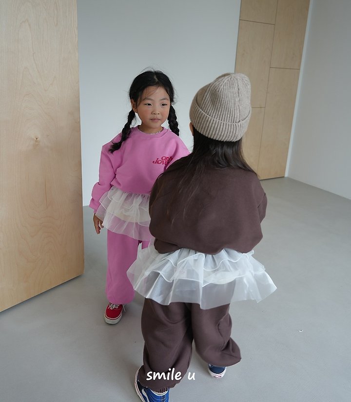 Smile U - Korean Children Fashion - #designkidswear - Layered Skirt - 6